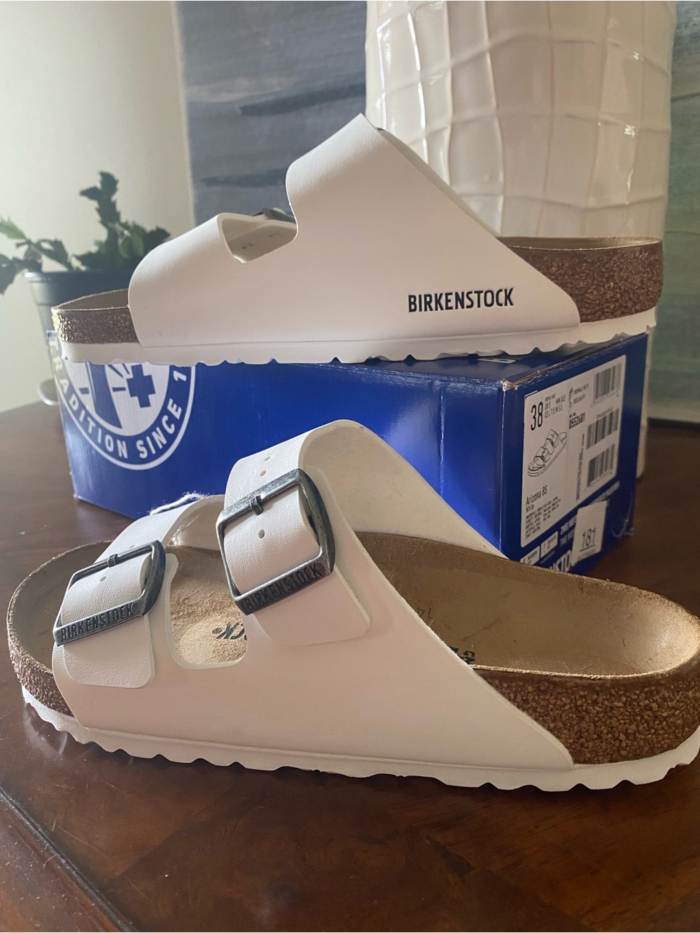 Birkenstock 38 Arizona Leather